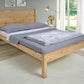 Barton 4'6" Bed - WAXED PINE