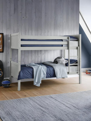 Bella 90cm Single Grey Bunk Bed