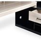 Blaze 90cm Single Black/Wood Effect Gaming Highsleeper Loft Bed with Desk