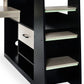 Blaze 90cm Single Black/Wood Effect Gaming Highsleeper Loft Bed with Desk