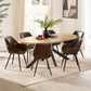 Bondi Oak Effect Oval 4-6 Seater Dining Table