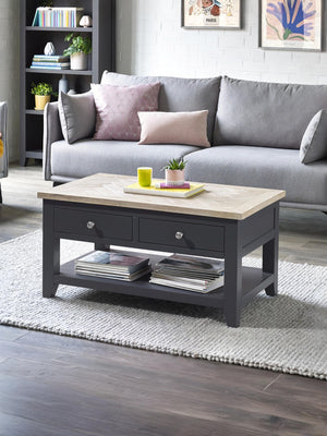 Bordeaux Coffee Table Dark Grey
