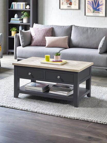 Bordeaux Coffee Table Dark Grey