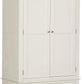 Bordeaux 2 Door Wardrobe - Ivory