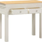 Bordeaux Console Table - Ivory/Oak