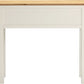 Bordeaux Console Table - Ivory/Oak