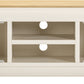Bordeaux Small TV Stand - Ivory/Oak