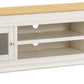 Bordeaux TV Stand - Ivory/Oak