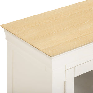 Bordeaux TV Stand - IVORY/OAK