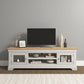 Bordeaux TV Stand - Ivory/Oak