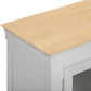 Bordeaux TV Stand - Pebble Grey/Oak