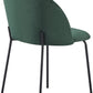 Boston Chair (Box of 4) - Emerald Green Velvet