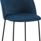 Boston Chair (Box of 4) - Sapphire Blue Velvet