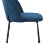 Boston Chair (Box of 4) - Sapphire Blue Velvet