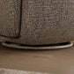 Bramley Swivel Accent Chair - Chocolate Chenille