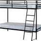 Brandon 3' Bunk Bed - BLACK