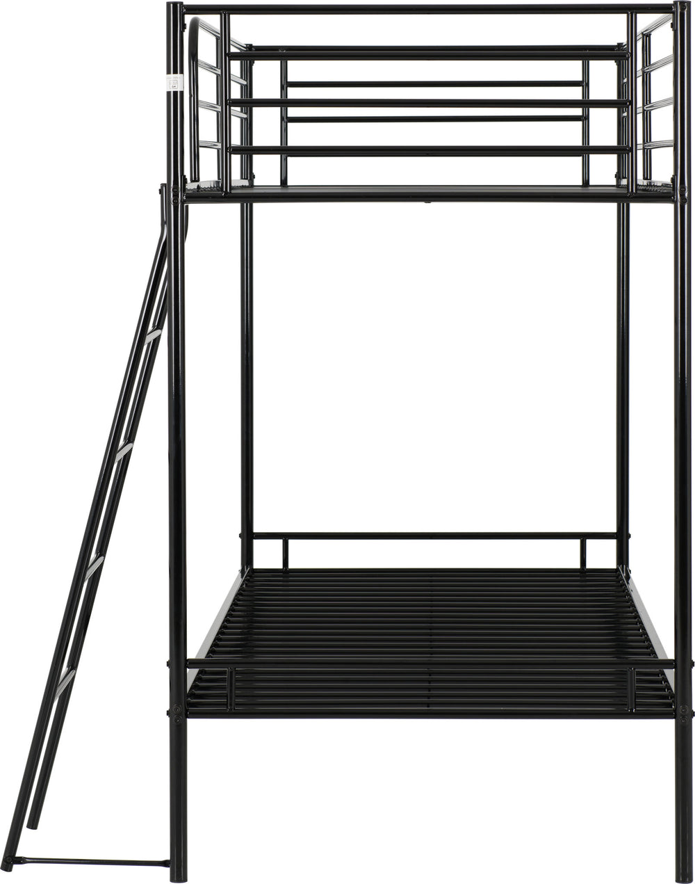 Brandon 3' Bunk Bed - BLACK