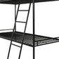 Brandon 3' Bunk Bed - Black