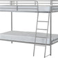 Brandon 3' Bunk Bed - SILVER