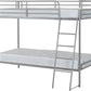 Brandon 3' Bunk Bed - Silver
