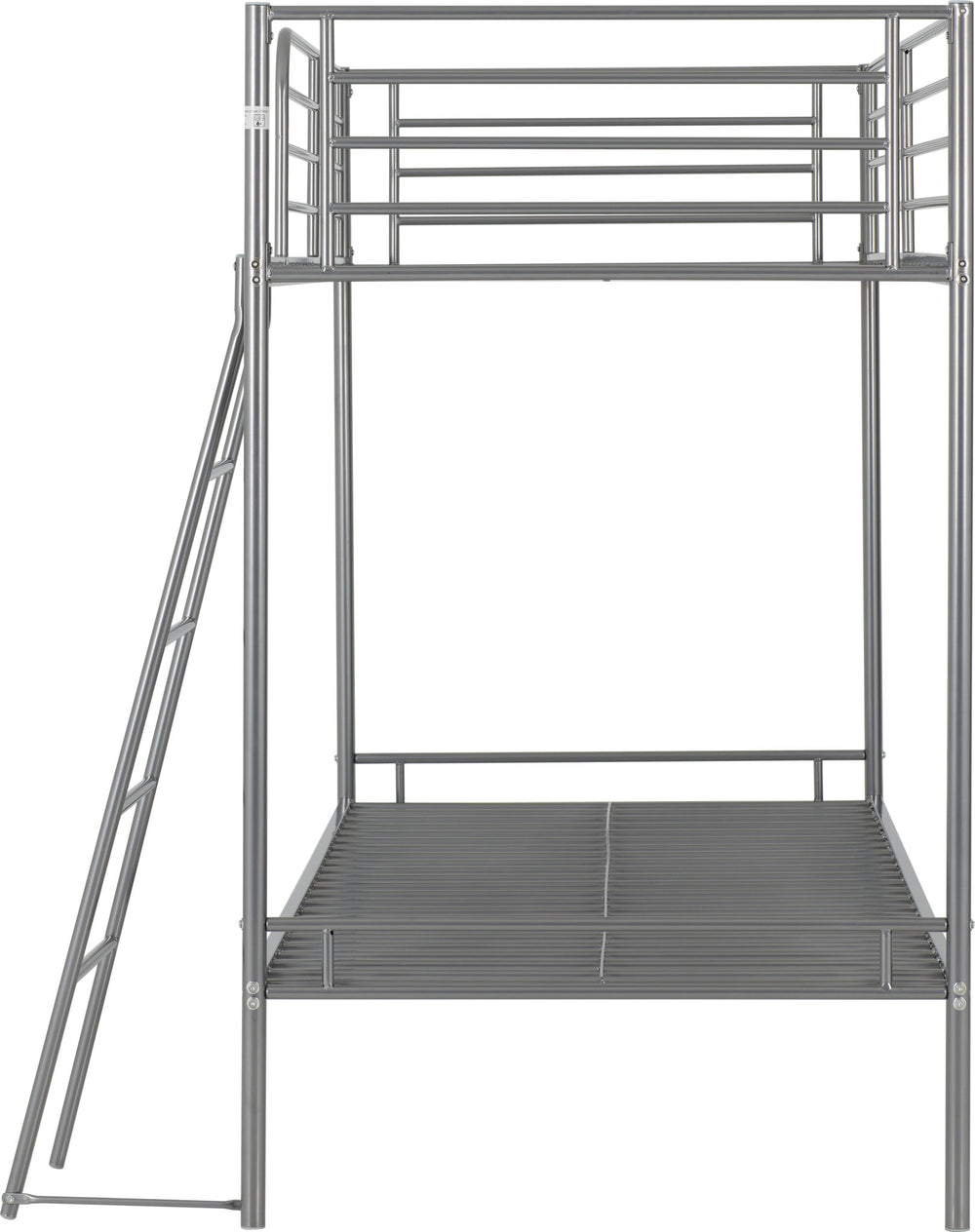 Brandon 3' Bunk Bed - SILVER