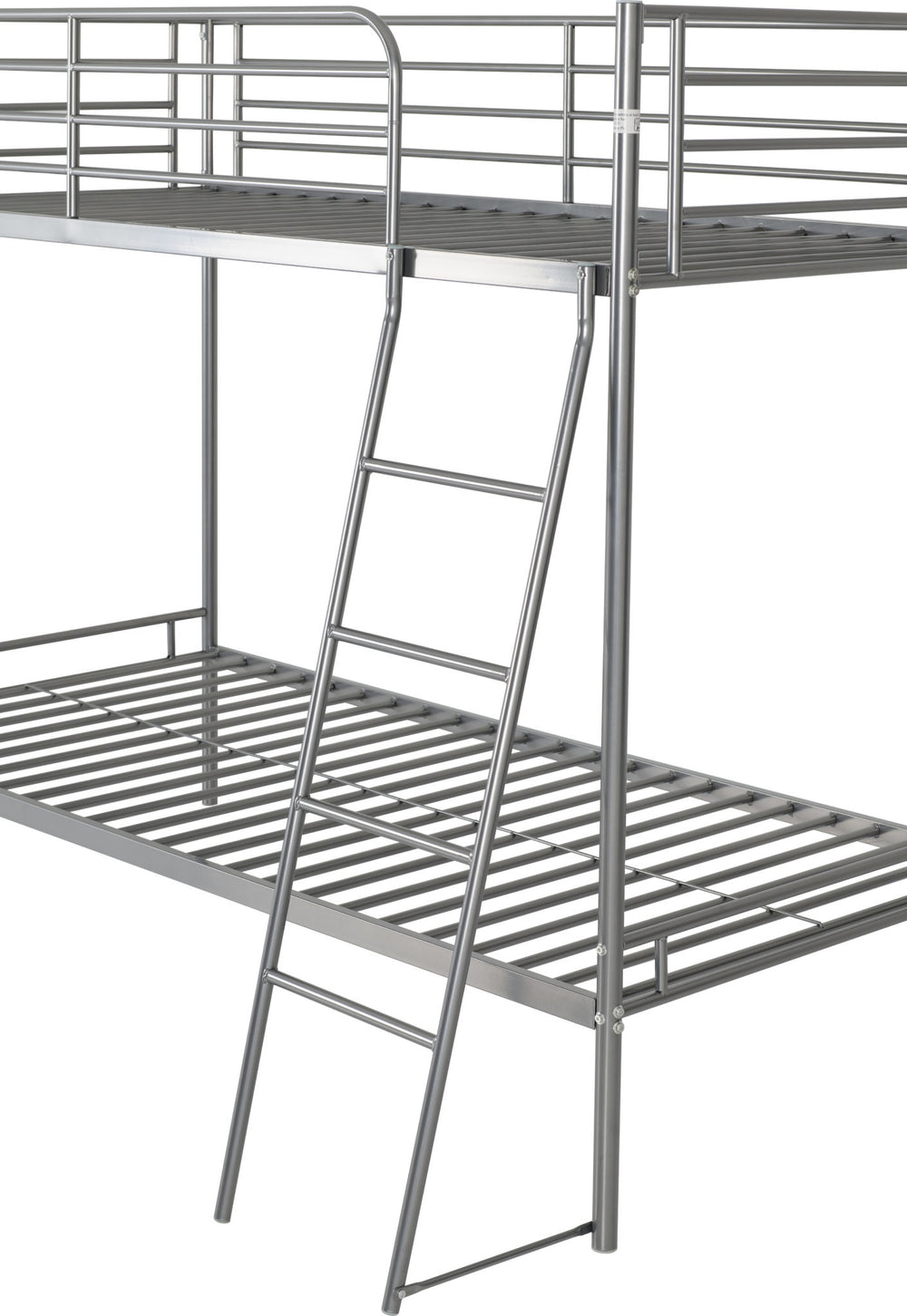 Brandon 3' Bunk Bed - SILVER