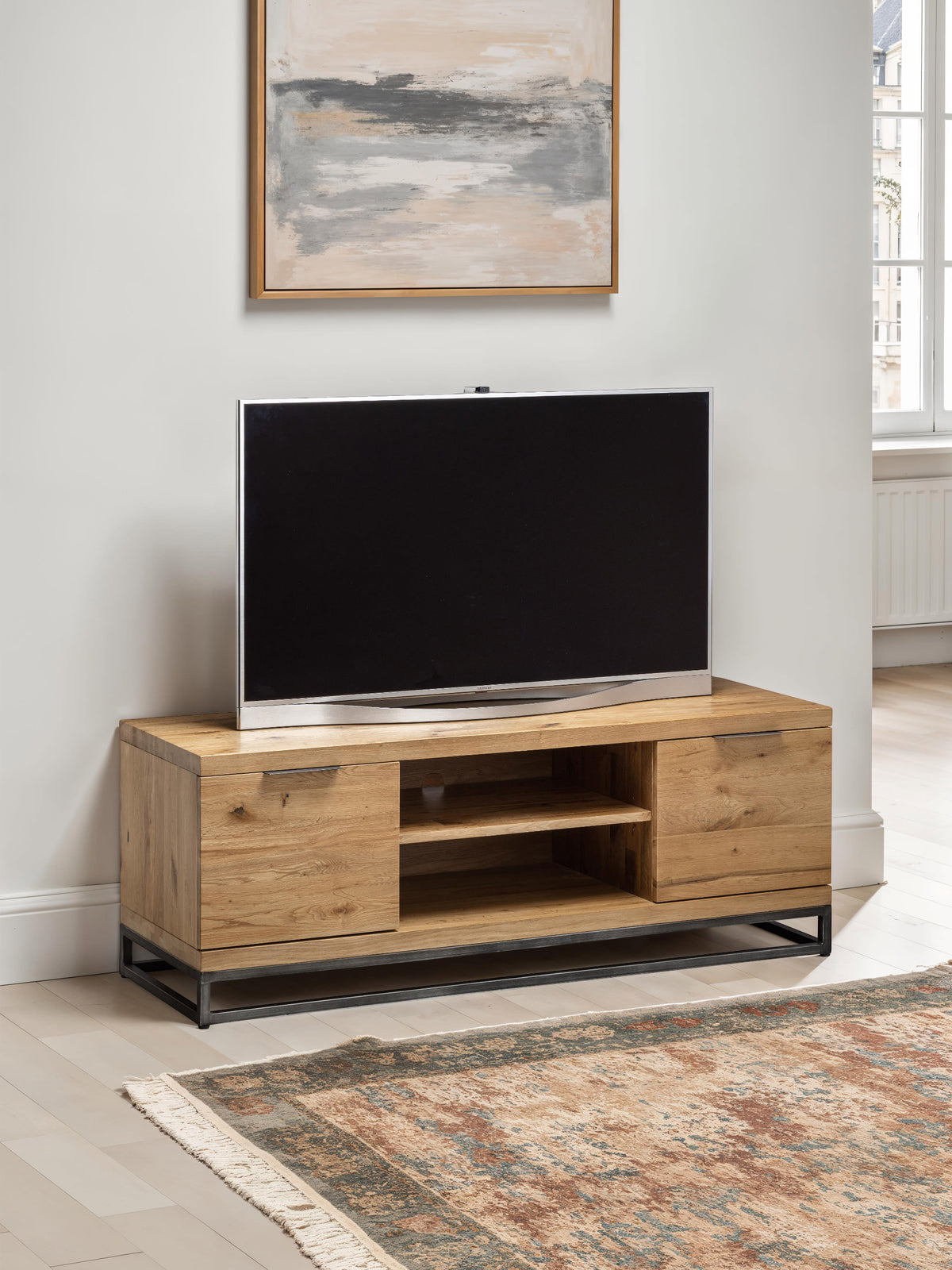 Brooklyn Tv Unit - Oak