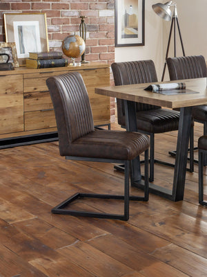 Set Of 2 Brooklyn Chairs - Brown