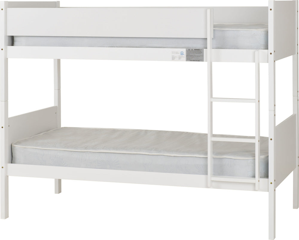 Bruno 3' Bunk Bed - WHITE