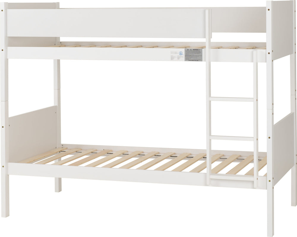 Bruno 3' Bunk Bed - WHITE