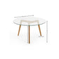 Bryant 80cm Round Glass Coffee Table