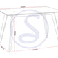 Bendal Dining Table - White/Beech
