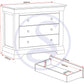 Bordeaux 3 Drawer Chest - IVORY