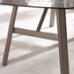 Callisto 200cm Rectangular Smoked Bubble Glass Dining Table