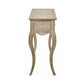 Camille French Style 2 Drawer Console Table - Limed Oak