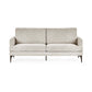 Carrera Oyster Cream Chenille 3 Seater Sofa