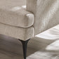 Carrera Oyster Cream Chenille 3 Seater Sofa