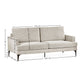 Carrera Oyster Cream Chenille 3 Seater Sofa