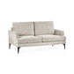 Carrera Oyster Cream Chenille 2 Seater Sofa