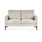 Carrera Oyster Cream Chenille 2 Seater Sofa