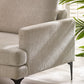 Carrera Oyster Cream Chenille 2 Seater Sofa