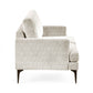 Carrera Oyster Cream Chenille 2 Seater Sofa