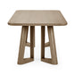 Caravelle Rectangular 4-6 Seater Dining Table - Smokey Oak Effect