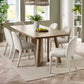 Caravelle Rectangular 4-6 Seater Dining Table - Smokey Oak Effect