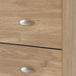 Carlton 3 Drawer Chest - Medium Oak Effect