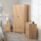 Carlton Trio - Medium Oak Effect