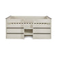 Celeste Midsleeper with Drawers - Nordic Wood Effect