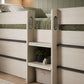 Celeste Midsleeper with Drawers - Nordic Wood Effect