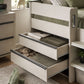 Celeste Midsleeper with Drawers - Nordic Wood Effect