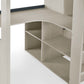 Celeste Highsleeper with Desk - Nordic Wood Effect